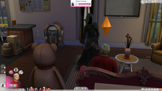 Illustration for article titled My Quest To Seduce The Grim Reaper In The Sims 4